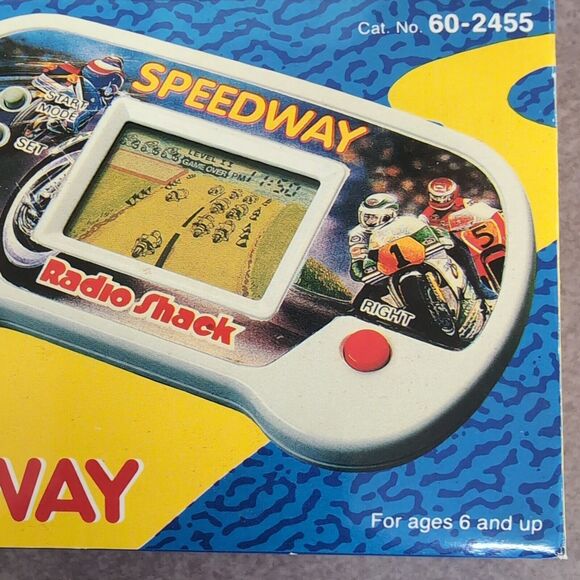 Vintage Radio Shack Game Cycle Speedway 1992 NIB With Box Battery & Instructions - Picture 3 of 6